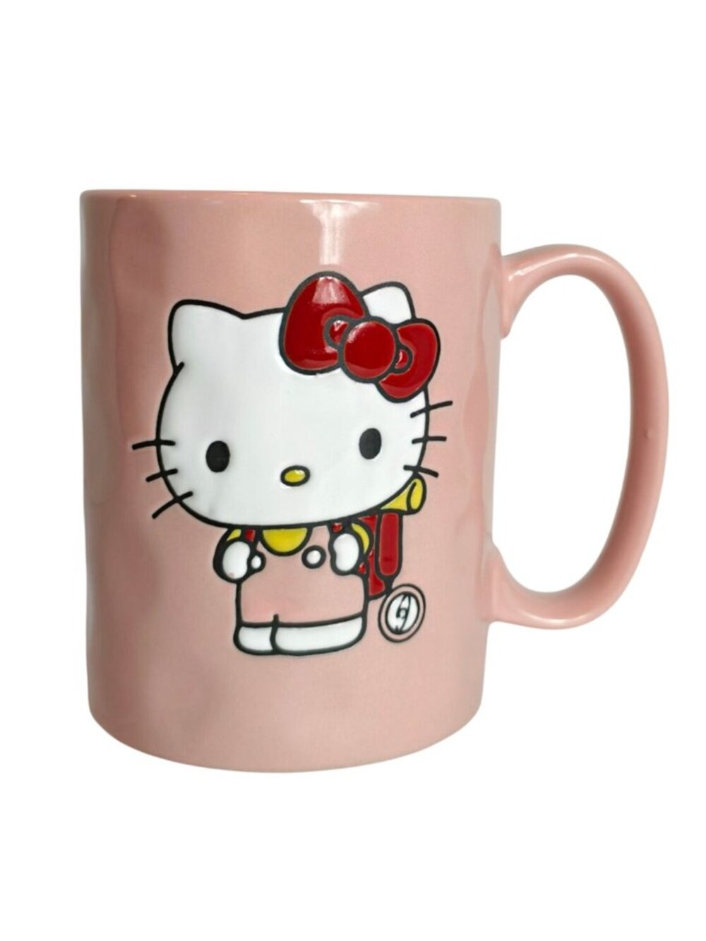 Sanrio Hello Kitty Backpack Adventure Mug Pink Ceramic 15 Oz Beverage Coffee NEW